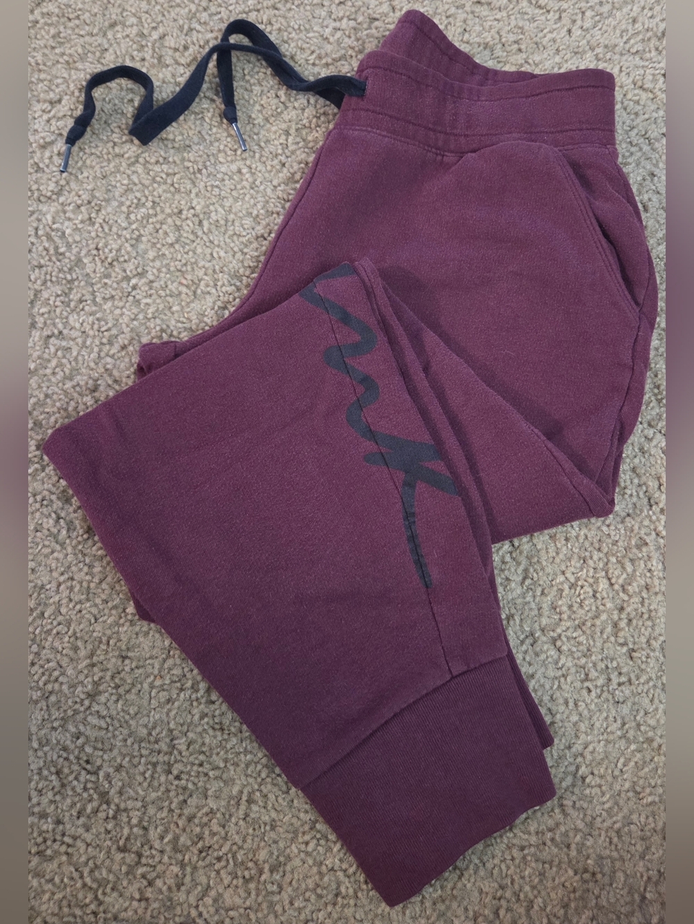 PINK Victoria's Secret Spellout Activewear Sweatpants Joggers